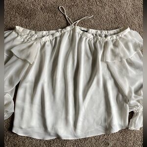 White off the shoulder blouse